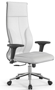 Офисное кресло Мetta L 1m 46/2D Infinity Easy Clean (MPES) топган OMS, нижняя часть 17853 белый в Одинцово