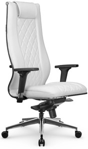 Офисное кресло МЕТТА L 1m 50M/2D Infinity Easy Clean мультиблок, нижняя часть 17839 белый в Одинцово