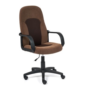 Офисное кресло PARMA флок/ткань, коричневый, арт.15020 в Одинцово