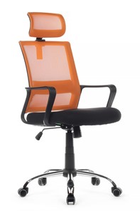Кресло RCH 1029HB, черный/оранжевый в Москве - предосмотр