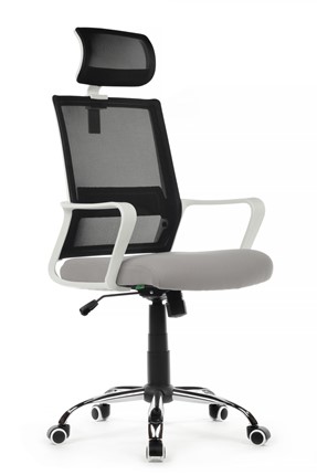 Компьютерное кресло RCH 1029HW, серый/черный в Москве - изображение