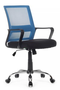 Кресло компьютерное RCH 1029MB, черный/синий в Химках