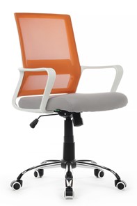 Кресло компьютерное RCH 1029MW, серый/оранжевый в Химках