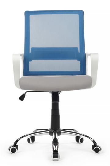 Кресло компьютерное RCH 1029MW, серый/синий в Серпухове - изображение 1