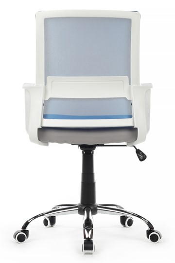 Кресло компьютерное RCH 1029MW, серый/синий в Химках - изображение 4