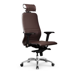 Кресло офисное Samurai K-3.04 MPES Темно-коричневый в Одинцово