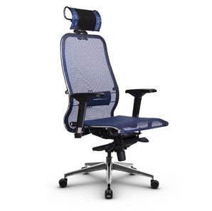 Кресло компьютерное Samurai S-3.041 (Синий) в Одинцово