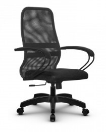 Офисное кресло SU-CK130-8 PL темно-серый/черный в Москве