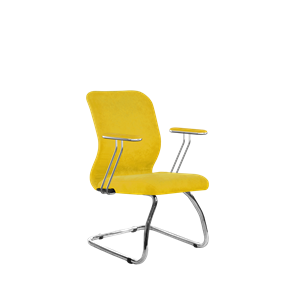 Офисное кресло SU-Mr-4/подл.078/осн.007 желтый в Москве
