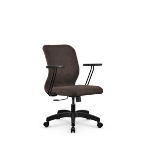 Кресло офисное SU-Mr-4/подл.109/осн.001 Темно-коричневый в Москве