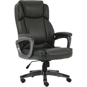 Компьютерное кресло Brabix Premium Favorite EX-577 (пружинный блок, рециклированная кожа, серое) 531935 в Подольске