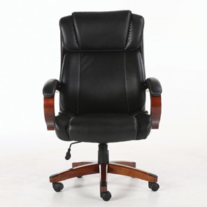 Кресло компьютерное Brabix Premium Magnum EX-701 (дерево, рециклированная кожа, черное) 531827 в Одинцово