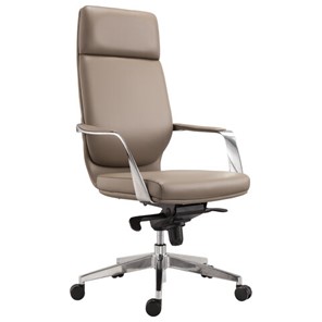 Офисное кресло BRABIX PREMIUM "Resonance EX-755", мультиблок, алюминий, экокожа, бежевое, 532487 в Химках
