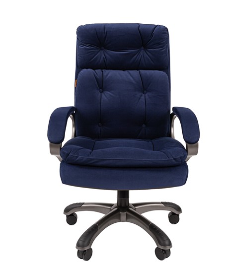 Кресло компьютерное CHAIRMAN 442 Ткань синий в Подольске - изображение 2