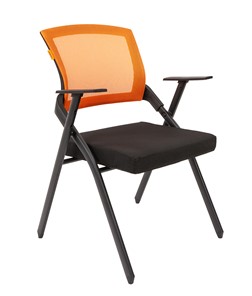 Кресло компьютерное CHAIRMAN NEXX сетчатый акрил DW66 оранжевый в Москве - предосмотр