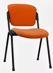 Офисное кресло ERA BLACK оранжевый в Москве