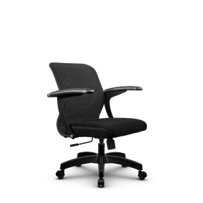 Компьютерное кресло SU-M-4/подл.160/осн.001, Темно-серый/Черный в Одинцово