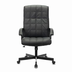 Офисное кресло Brabix Quadro EX-524 (экокожа, черное) 532104 в Москве