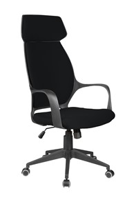 Офисное кресло Riva Chair 7272 (Черный/черный) в Химках
