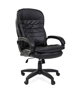 Офисное кресло CHAIRMAN 795 LT, экокожа, цвет черный в Подольске