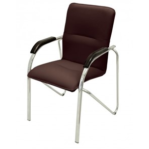 Офисный стул Самба СРП-036 Люкс коричневый/венге в Подольске