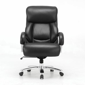 Кресло Brabix Premium Pride HD-100 (натуральная кожа, черное) 531940 в Серпухове