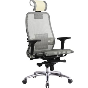 Кресло офисное Метта Samurai S-3.04, бежевый в Одинцово