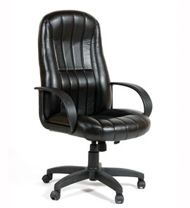 Кресло офисное CHAIRMAN 685, экокожа, цвет черный в Серпухове
