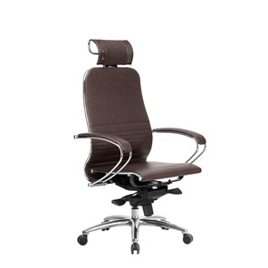 Офисное кресло Samurai K-2.04 темно-коричневый в Одинцово