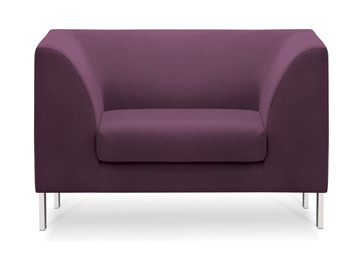 Кресло офисное Сиеста, ткань Сахара / фиолетовая С33 в Москве