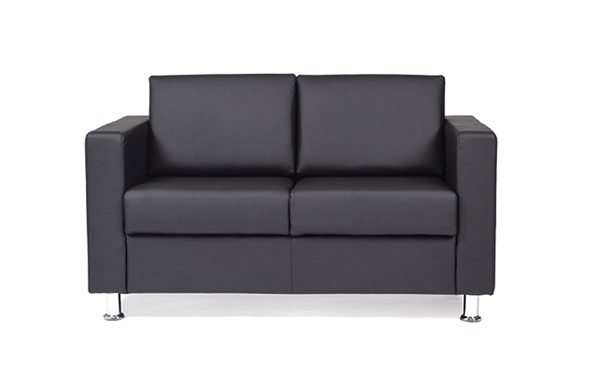 Офисный диван Симпл двухместный, экокожа в Химках - изображение