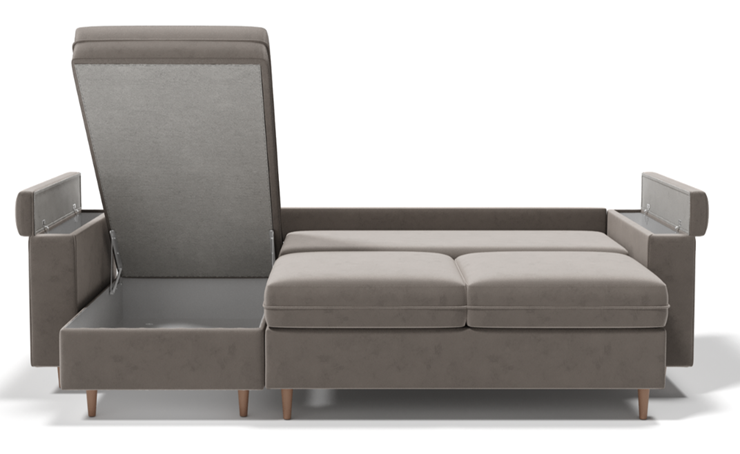 Угловой диван с оттоманкой Брайтон БЛ/БП в Одинцово - изображение 3