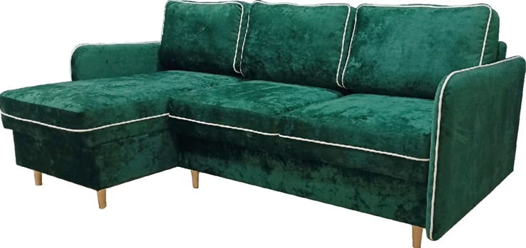 Угловой диван с оттоманкой Брайтон БЛ/БП в Одинцово - изображение 5