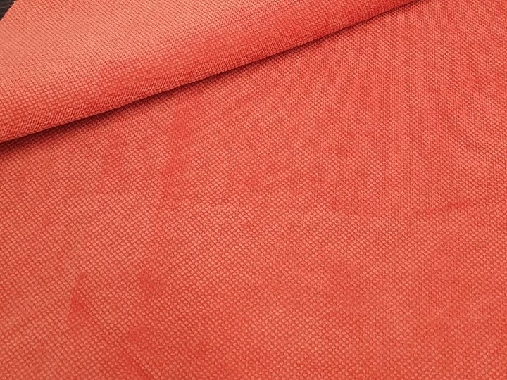 Угловой диван для гостиной Элида, Коралловый (микровельвет) в Москве - изображение 9