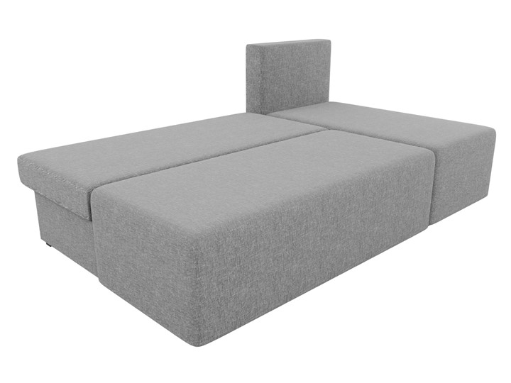 Угловой раскладной диван Поло, Серый (рогожка) в Одинцово - изображение 4