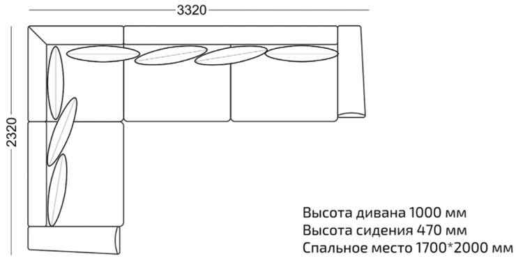 Угловой диван Виктория в Москве - изображение 2