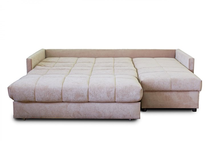 Угловой диван Аккордеон 043, 1400 с оттоманкой 700, ППУ в Москве - изображение 1