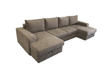 Угловой диван Лаки с двумя оттоманками в Химках