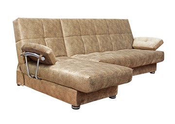 Угловой диван FLURE Home Милана 6 ДУ с хром. подлокотниками, НПБ в Одинцово