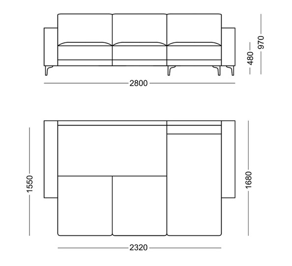 Угловой диван с оттоманкой Ромео в Одинцово - изображение 6