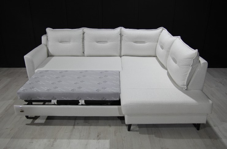 Угловой диван Софи с  оттоманкой на три подушки без короба в Москве - изображение 1