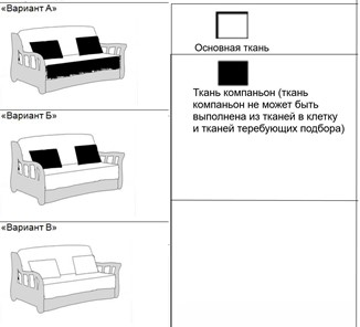 Прямой диван Фрегат 03-150 ППУ в Москве - предосмотр 8