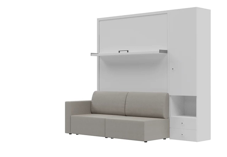Диван Кровать-трансформер Smart (КД 1400+ШП), шкаф правый, левый подлокотник в Одинцово - изображение 2