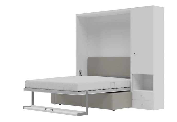 Диван Кровать-трансформер Smart (КД 1400+ШП), шкаф правый, левый подлокотник в Химках - изображение 3