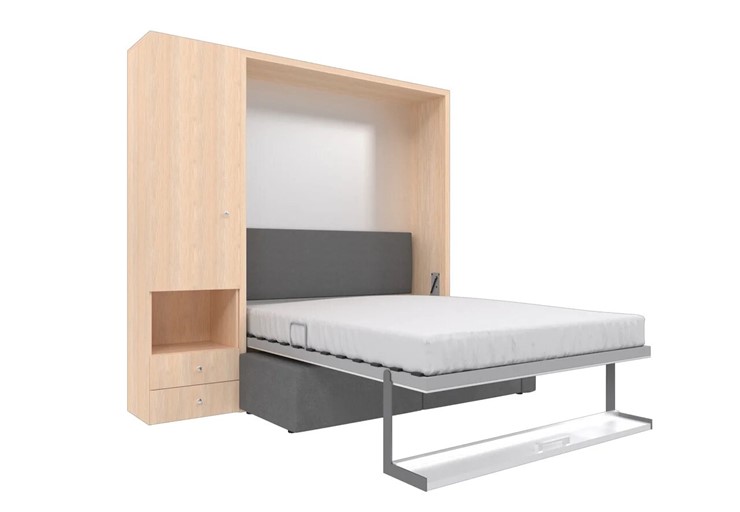 Диван Кровать-трансформер Smart (ШЛ+КД 1400), шкаф левый, правый подлокотник в Химках - изображение 2