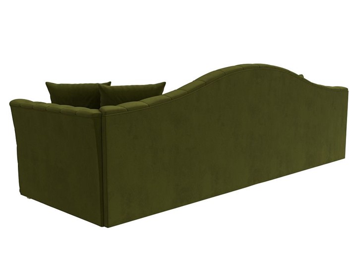Прямой диван Артис, Зеленый (Микровельвет) в Москве - изображение 2