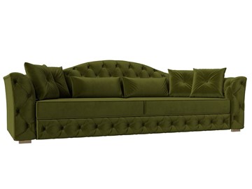 Прямой диван Артис, Зеленый (Микровельвет) в Одинцово