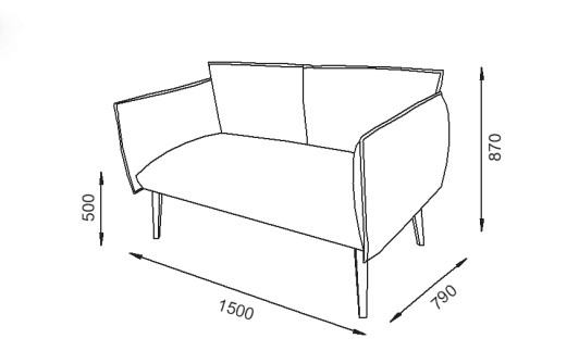 Прямой диван Брайтон 7 в Подольске - изображение 2