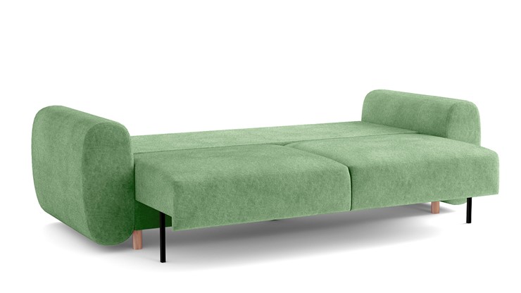 Прямой диван Фабио, велюр киото олива в Москве - изображение 1