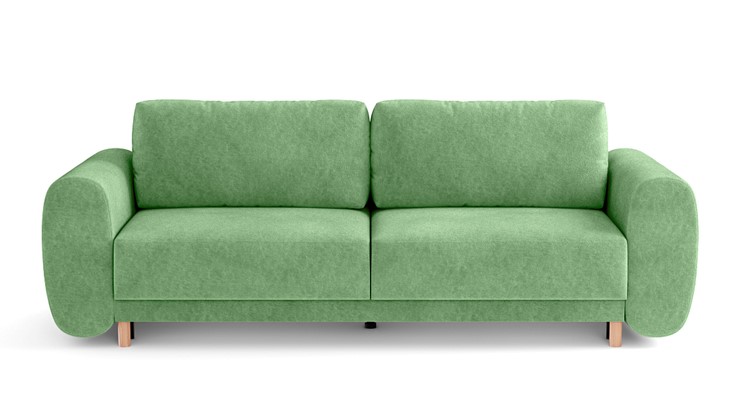 Прямой диван Фабио, велюр киото олива в Подольске - изображение 4